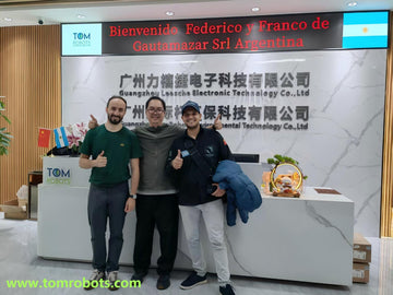 Argentine Partner Fede Visits tomrobots: Deepening Cooperation and Exploring New Horizons in Environmental Equipment