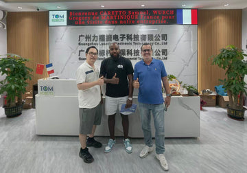French Caribbean Delegation Visits TOMROBOTS to Explore Solar-Powered Waste Management Solutions