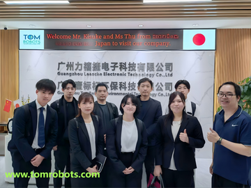 Japan's Bettle Management team visited TOMROBOTS to collaborate on intelligent recycling solutions