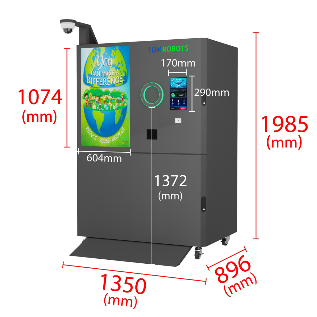RVM Reverse Recycling Vending Machines Manufacturers, Exporters ...